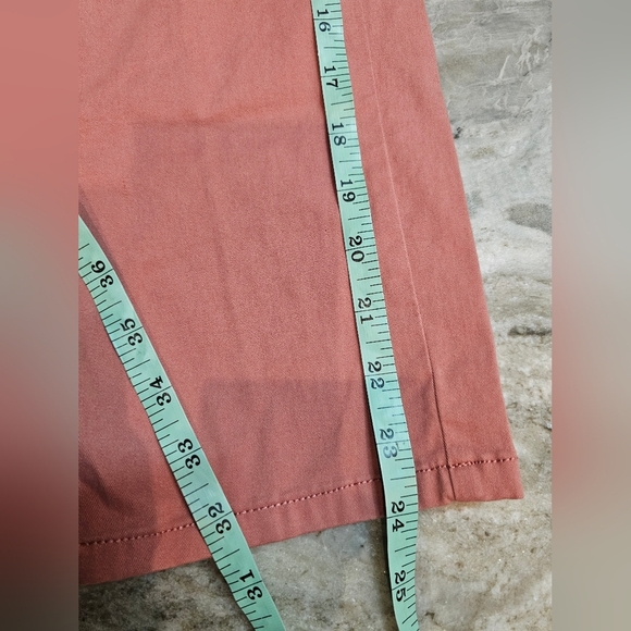 DKNY Jeans Women’s Slim Stretch Pants Rust Red Size 29 - Picture 10 of 11